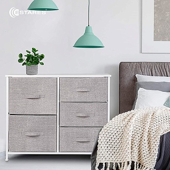 COMMOD novel 3F-5D-BEIGE-85х30x70 комод-микс