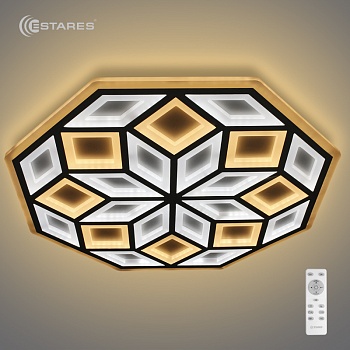 Управляемый светодиодный светильник CASCADA DOUBLE 95W R-540-WHITE/WHITE-220-IP44